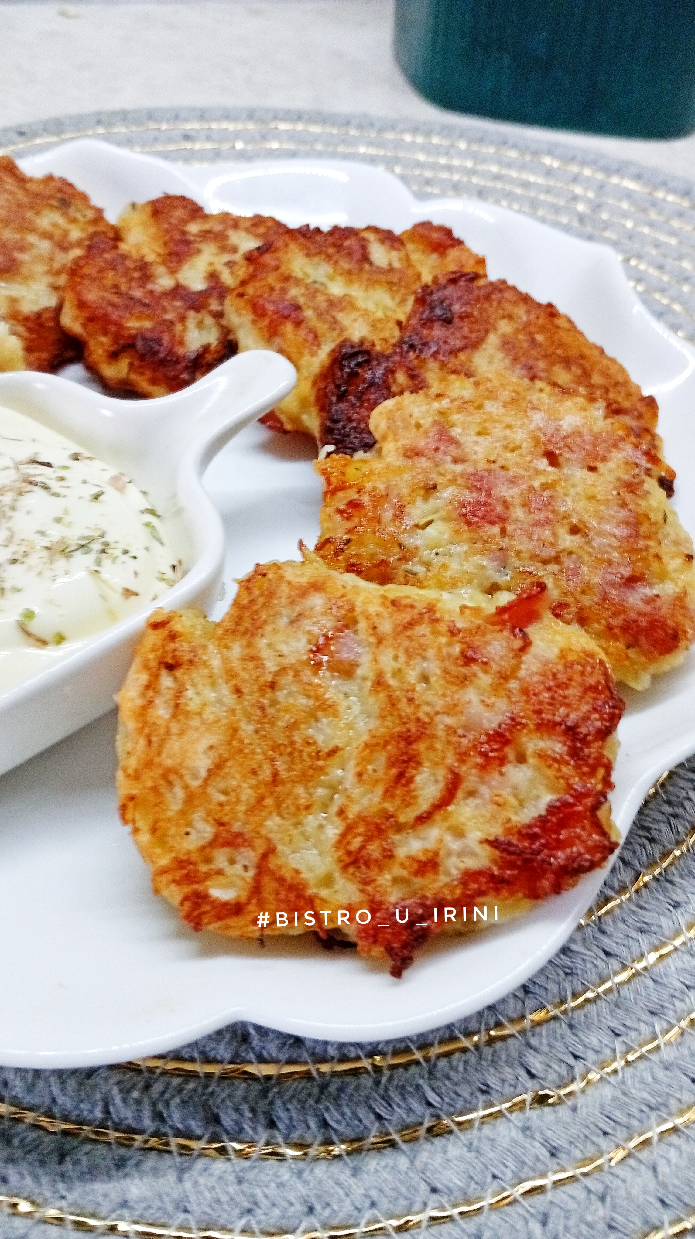 Драники с беконом
