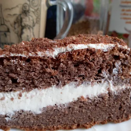 Тортик шоколадный 'Простой', диета Дюкана с этапа Атака