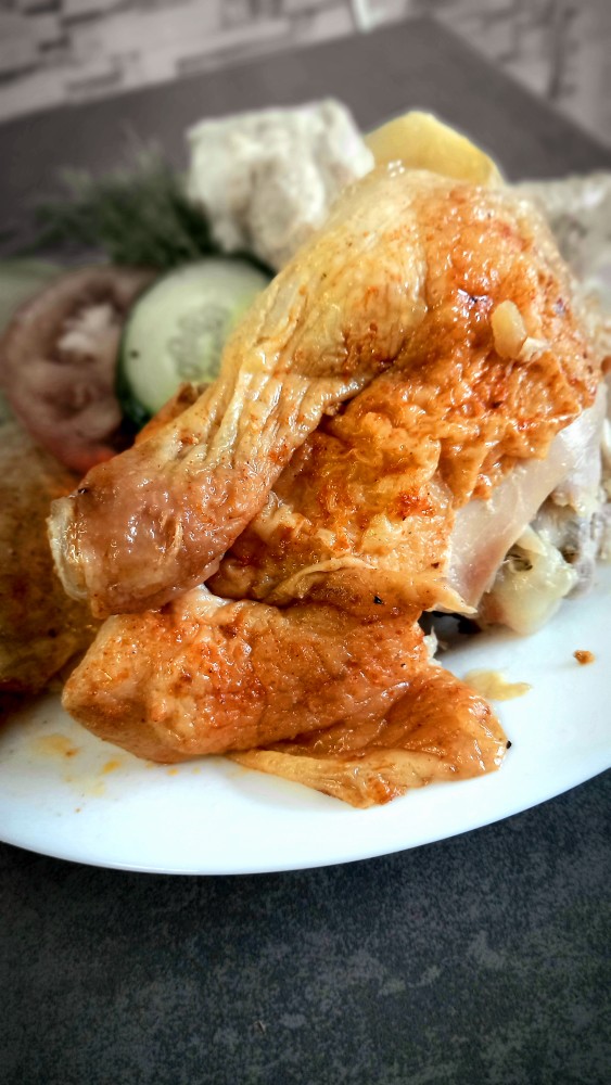 Курочка с картофелем в рукаве🍗