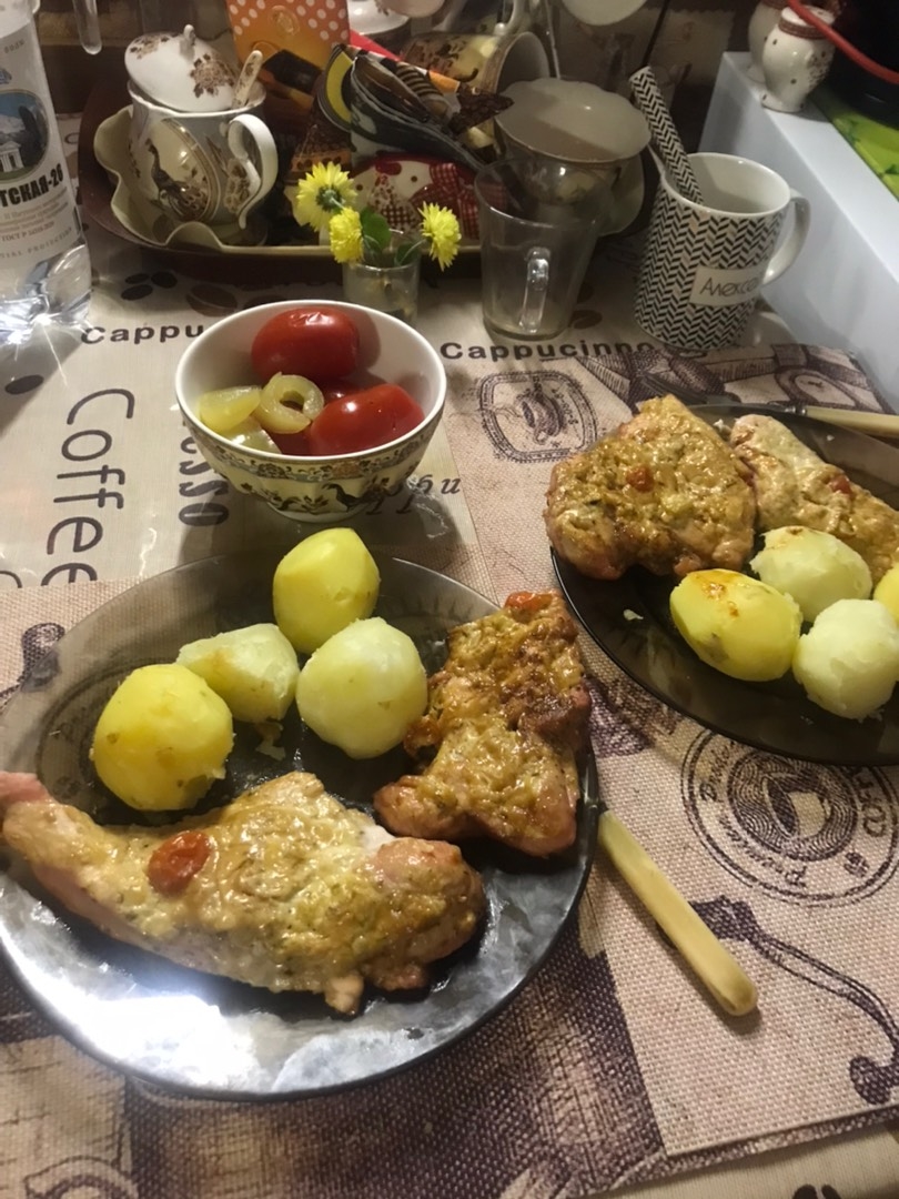 Мясо по простому в духовке