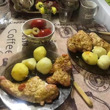 Мясо по простому в духовке