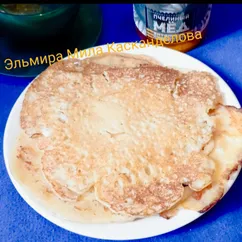 Блины на кислом молоке и сметане