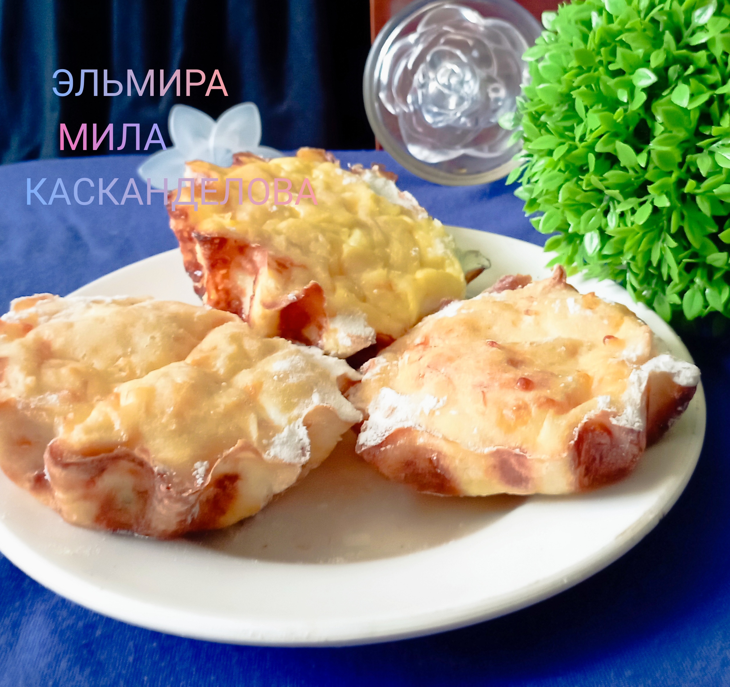 Куриные маффины с сыром