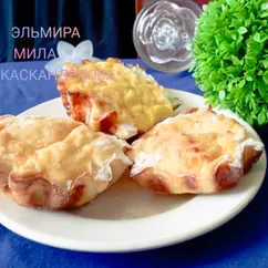 Куриные маффины с сыром