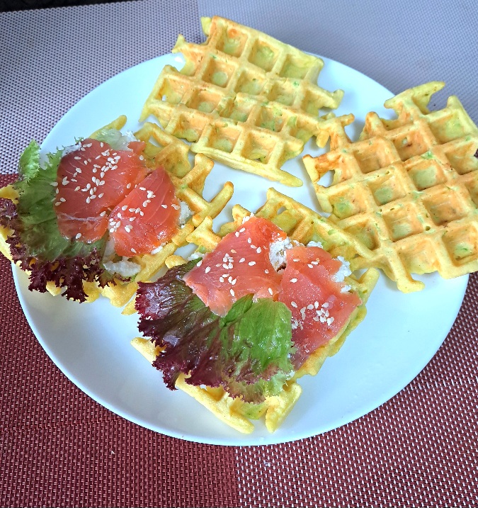 Кабачковые вафли