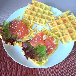 Кабачковые вафли