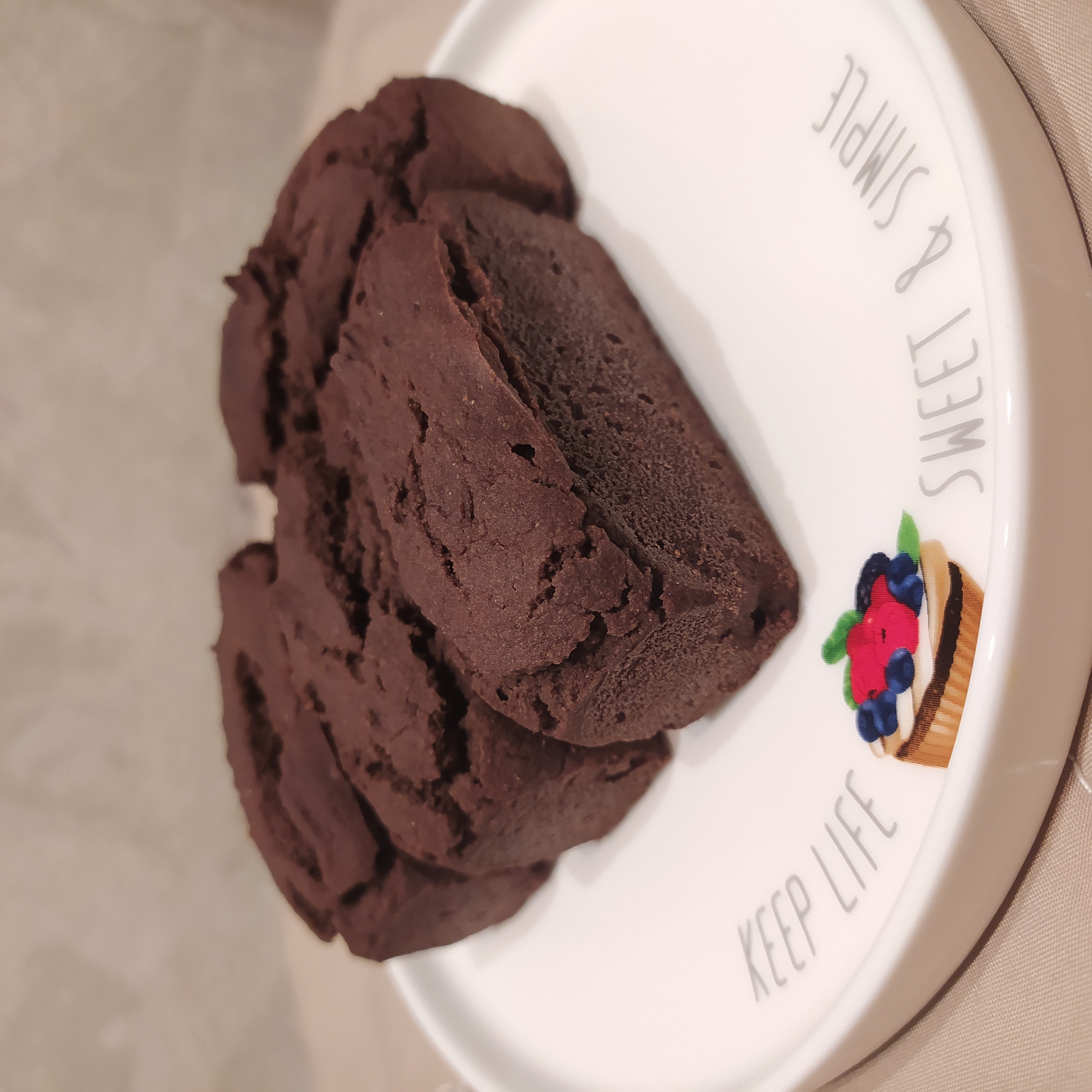 Шоколадные кексы без глютена