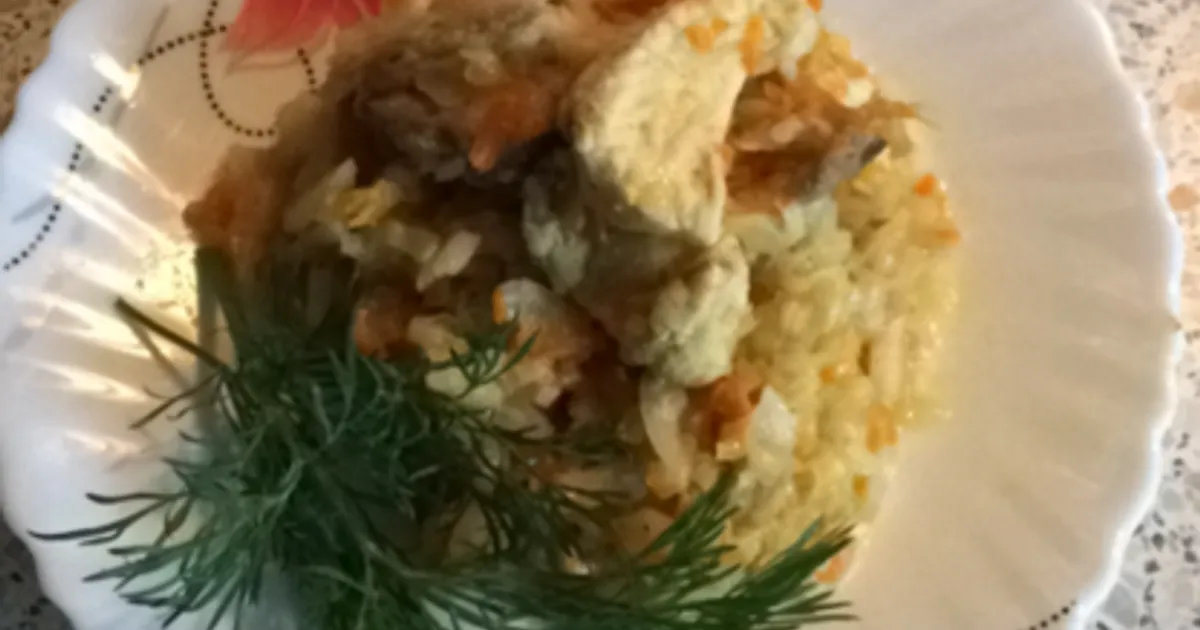 Тушеная капуста с куриной грудкой рецепт с фото пошаговый от Наталья ...