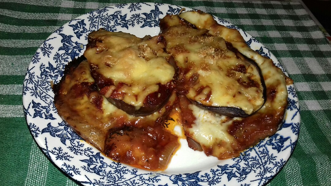 Parmigiana di melanzane (запеканка из баклажанов)