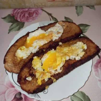 Бутерброд 🥖 с яйцом 🥚 на завтрак