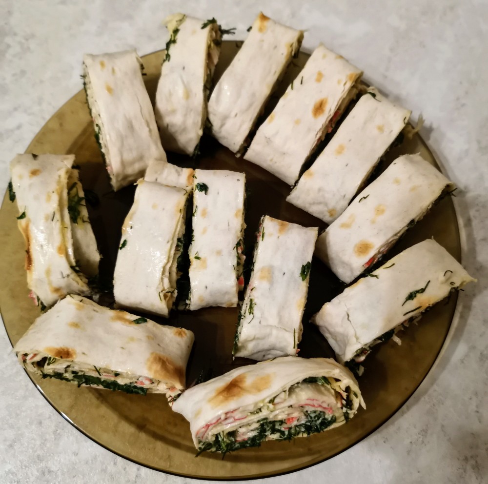 Рулет из лаваша