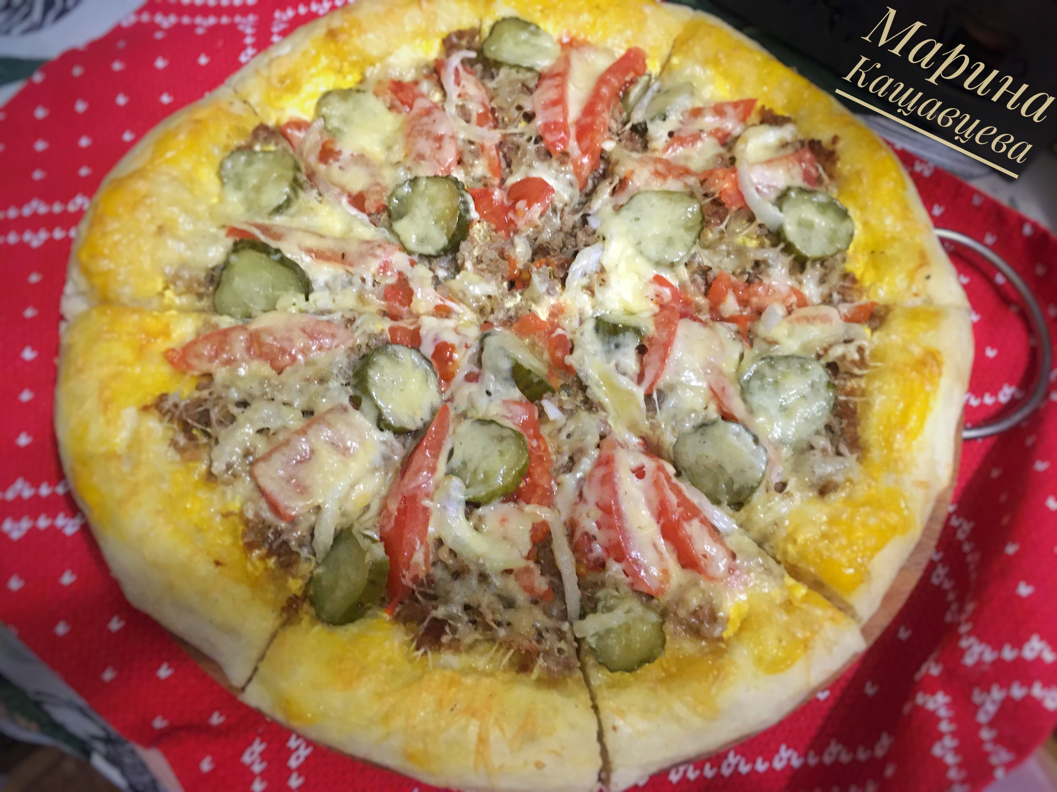 Пицца-бургер