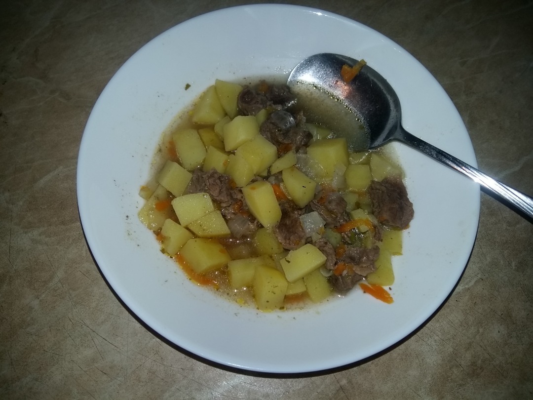 Тушеная картошка с мясом в кастрюле - 5 рецептов с фото пошагово