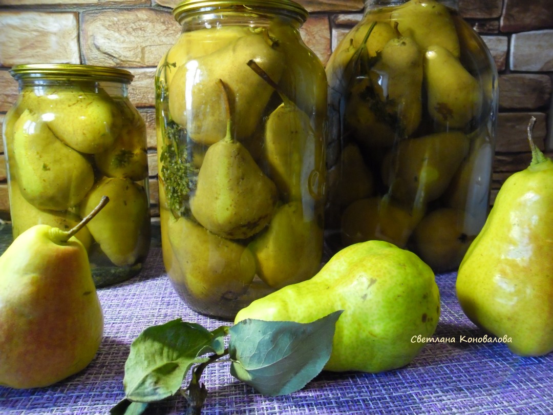Вкусный компот из груш  #заготовки