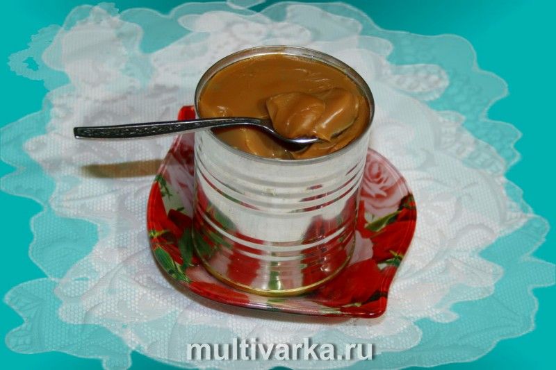 Вареная сгущёнка в индукционной мультиварке