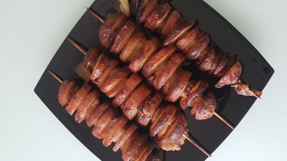 Картофель с салом