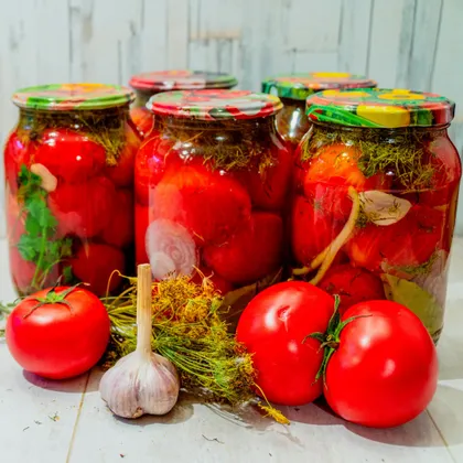 Деликатесные помидоры на зиму без стерилизации