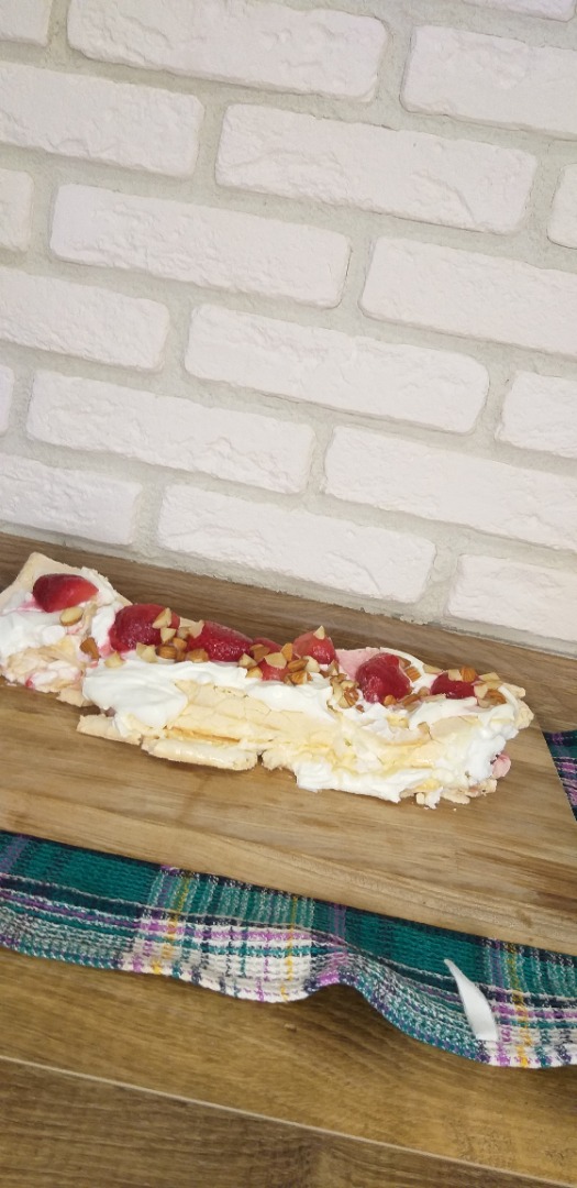 Меренговый рулет