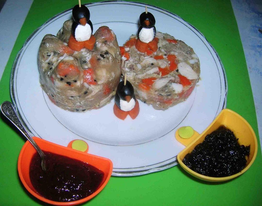 Морковно-мясное нечто из бутылки