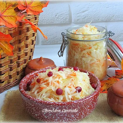 Квашеная капуста в банке