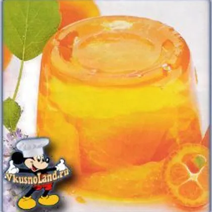 Апельсиновое кисло-сладкое желе