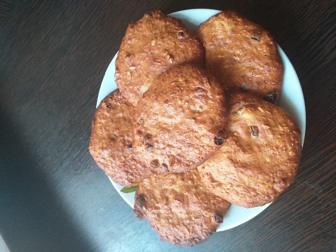 Овсяное ПП печенье с изюмом🍪