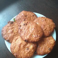 Овсяное ПП печенье с изюмом🍪