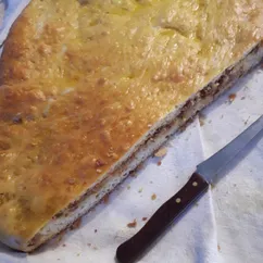 Пирог с рыбкой🤗🥧🐟