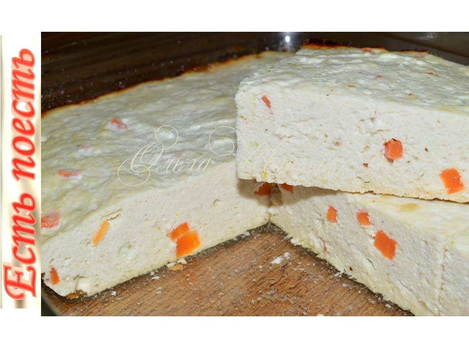 Куриная запеканка с яблоками и овощами