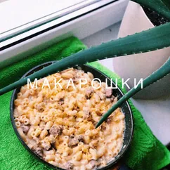 Макарошки со сливками