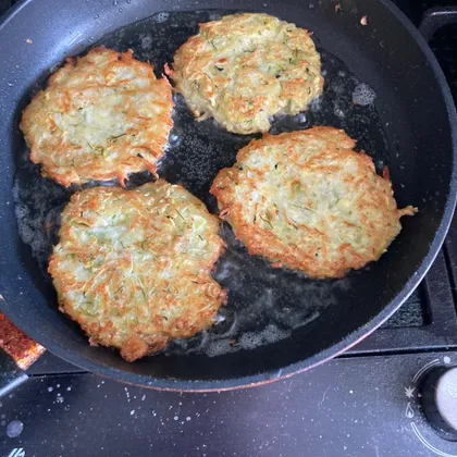 Оладьи из кабачков и картошки