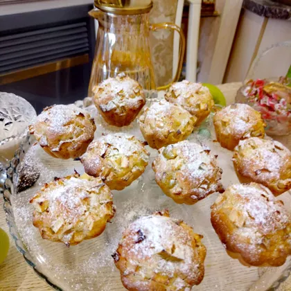 Яблочные маффины "Шарлотка"