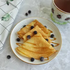 Блины без глютена на кукурузной муке