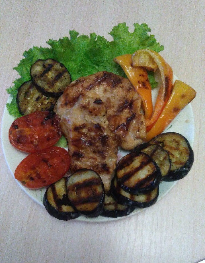 Стейк куриный 😋😋😋
