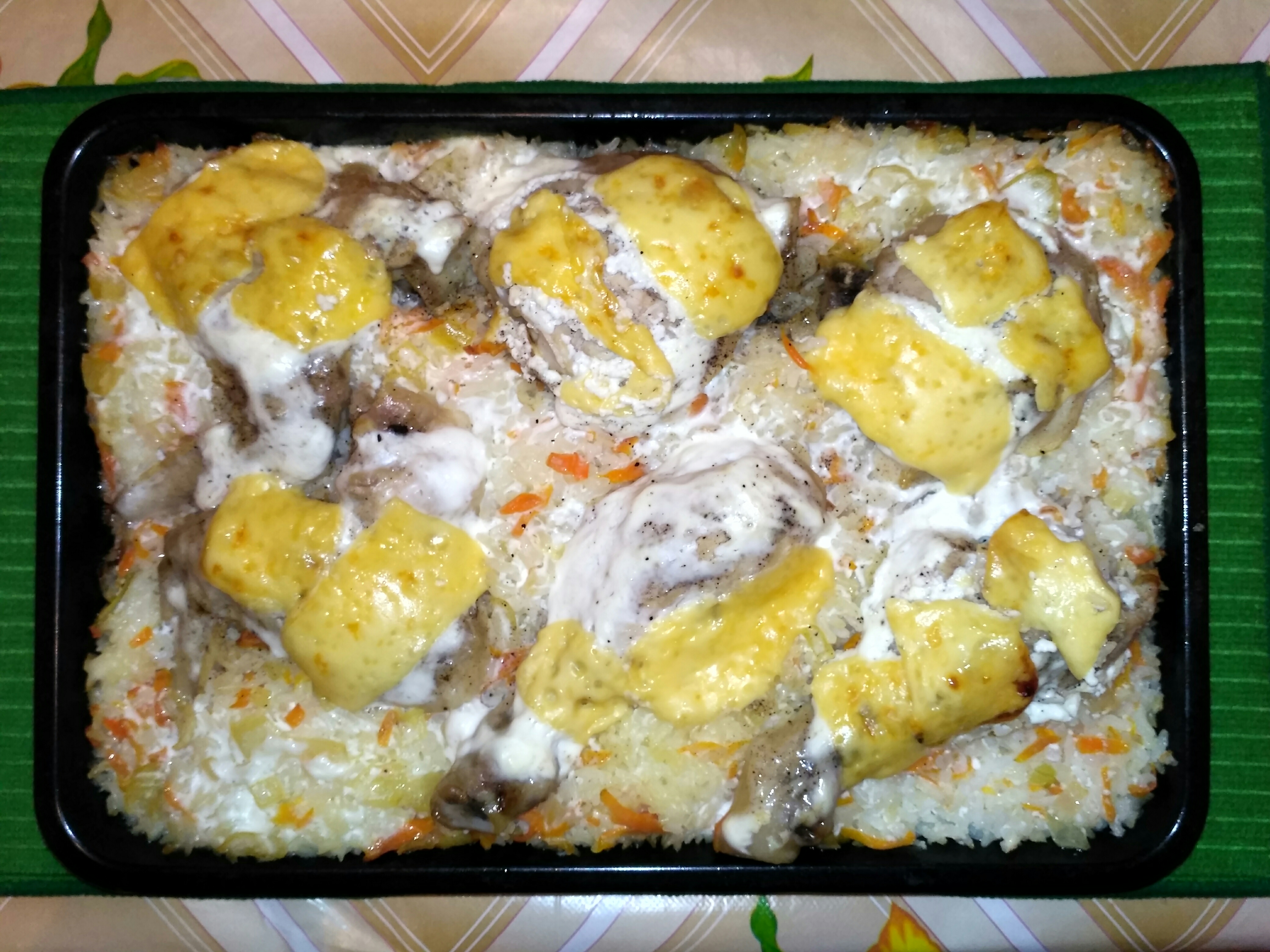 Диетические блюда из риса и курицы - рецепты с фото