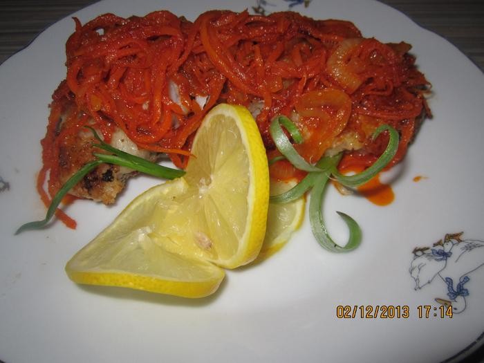 Рыбешка с моркошкой