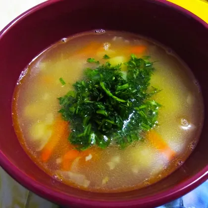 Гороховый суп с мясом