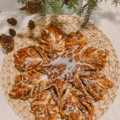 Пирог «Снежинка» видео рецепт смотри в Инстаграм : tsedrik_