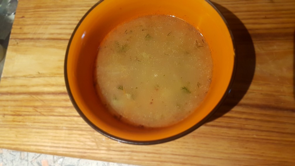 Куриный суп с сердечками в мультиварке
