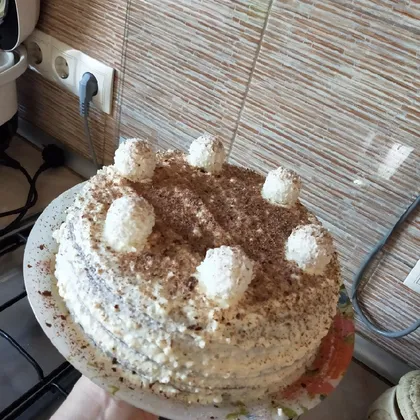 Торт с творожным кремом 'Райское наслаждение'