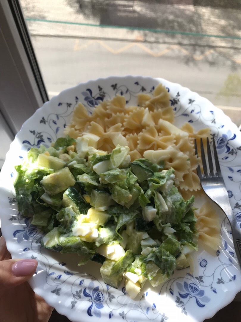 Белковый салатик