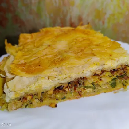 А-ля марокканский пирог Бастила