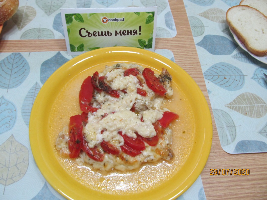 Капрезе из куриной грудки 🐔🐔