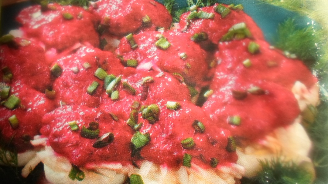 Минитортики с овощной закуской  и малосолёной сельдью