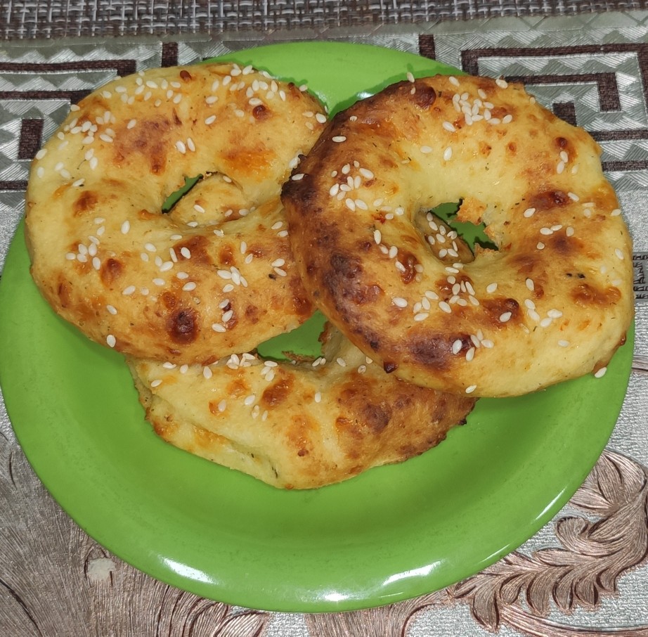 Творожно-сырные колечки