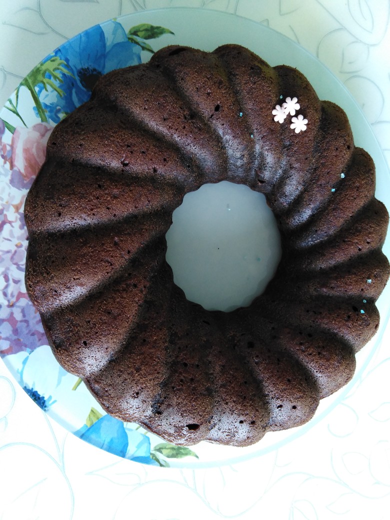 Постный кофейный кекс