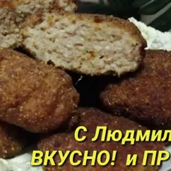 Котлеты с хрустящей корочкой снаружи и сочные внутри