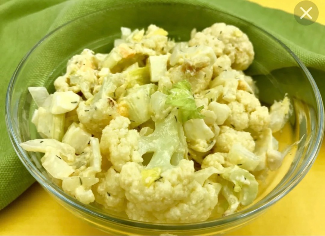 Салат с цветной капустой