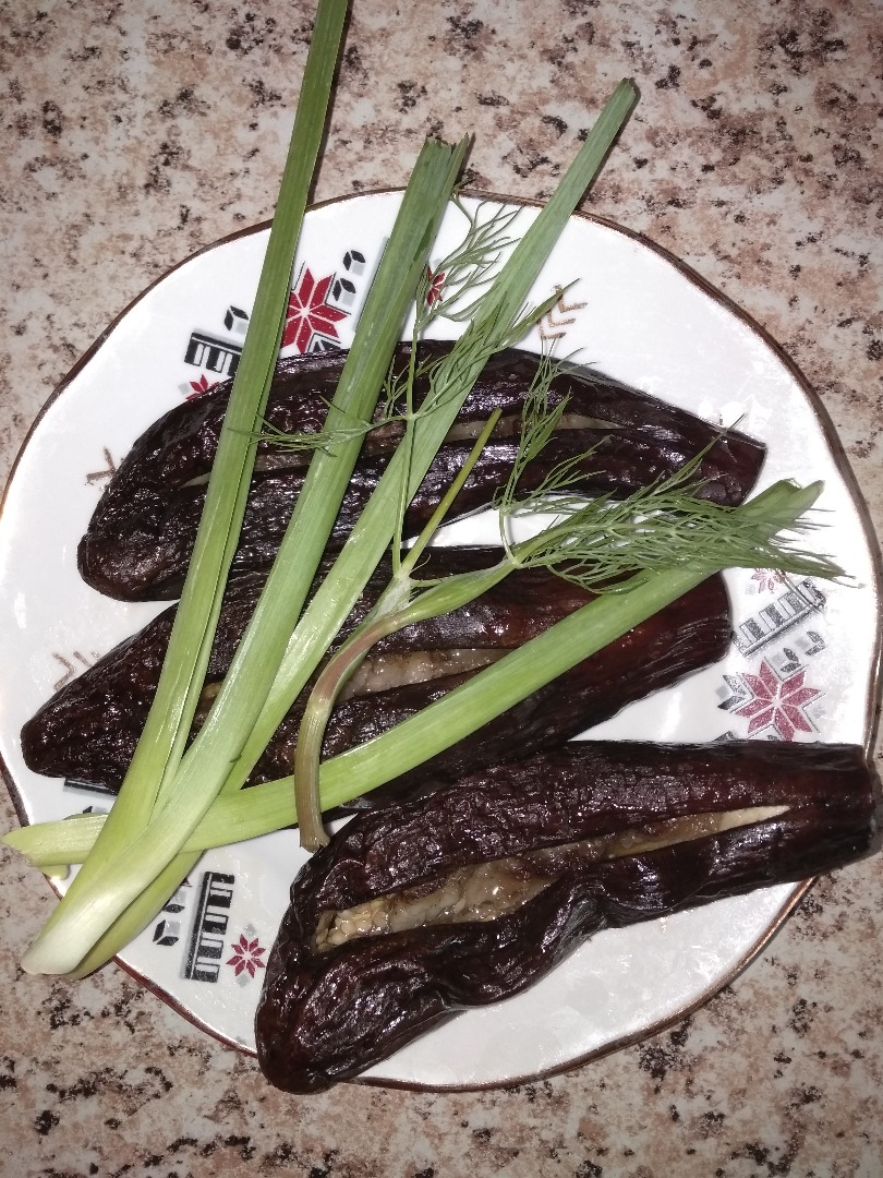 Баклажаны в духовке, как на мангале