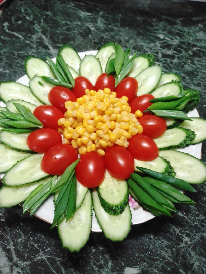 Овощи нарезка 1